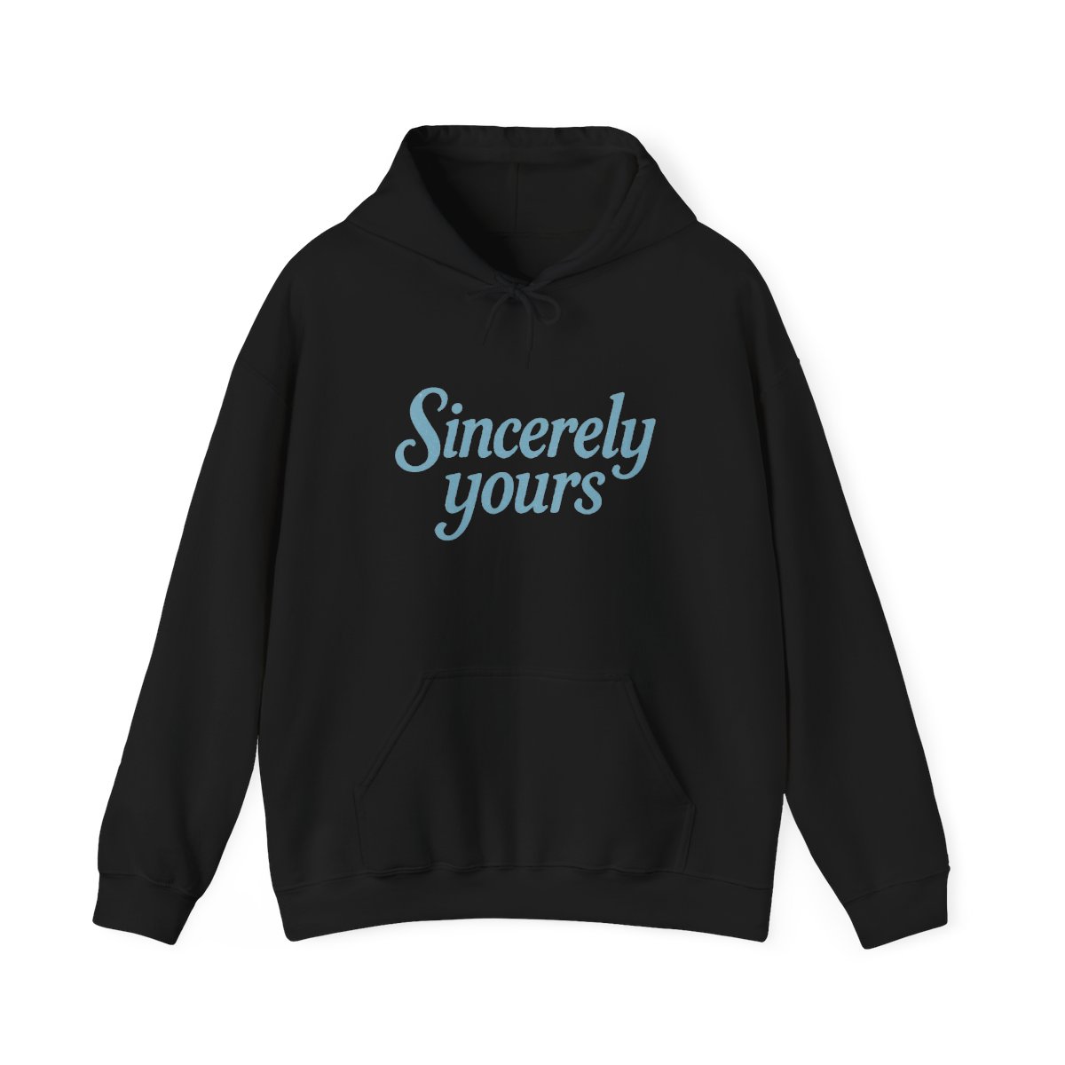 Salish Matter Hoodie in Blue, Oversized Unisex Fit