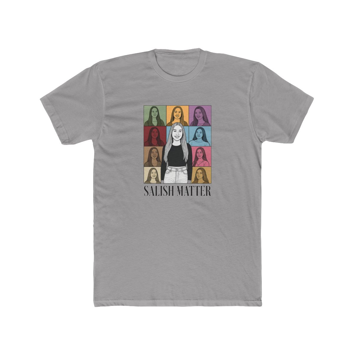 Salish Matter Pop Art Collage Graphic Tee - Official T-Shirts merchandise