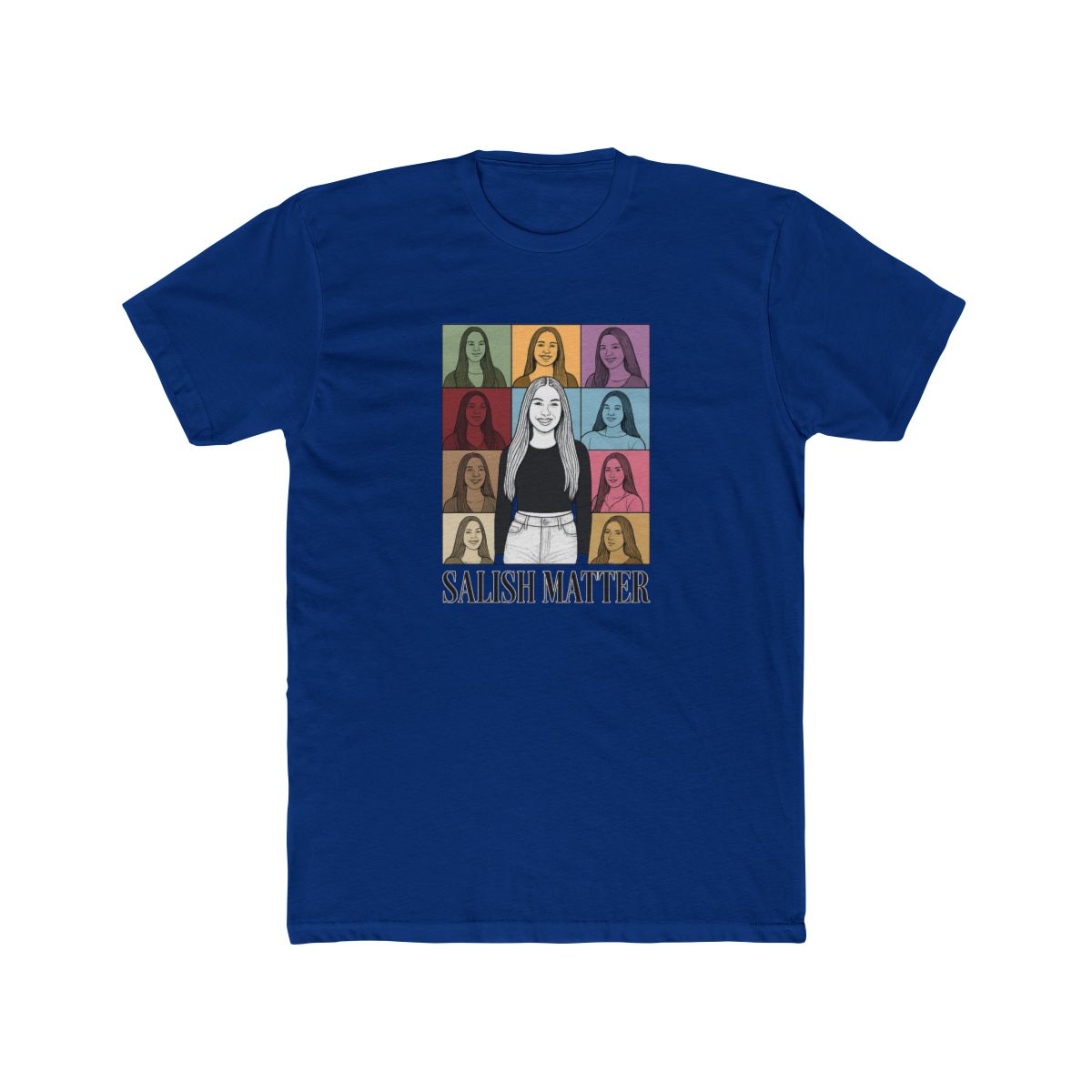 Salish Matter Pop Art Collage Graphic Tee