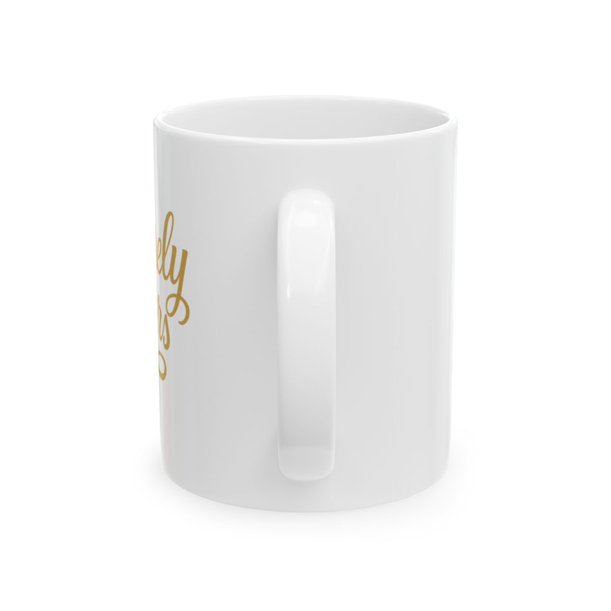 But First Coffee Handwritten Mug - Morning Ritual Cup for Coffee Lovers - alternate angle 3, merchandise