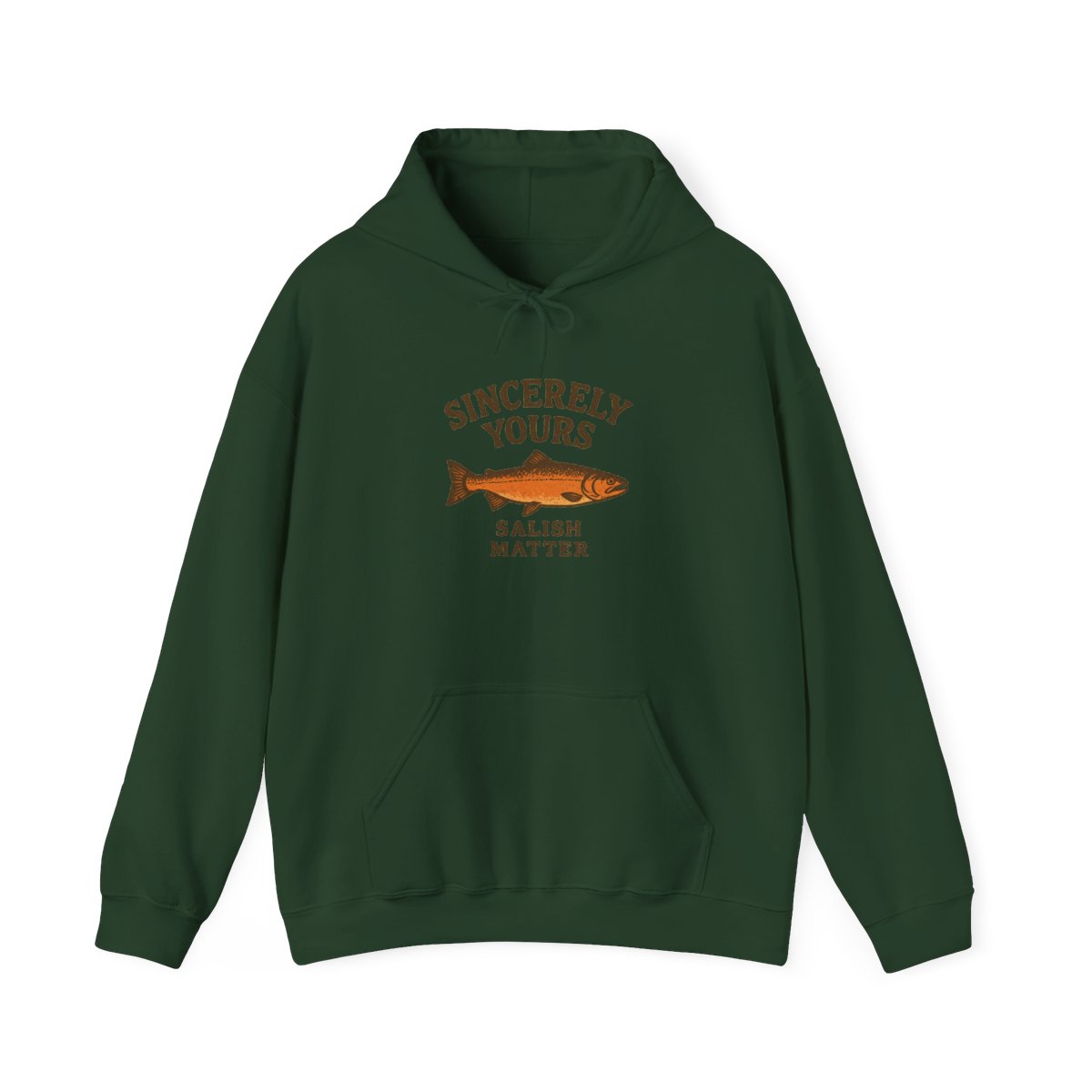 Sincerely Yours Salish Matter PNW Heritage Minimalist Pullover Hoodie - alternate angle 5, merchandise