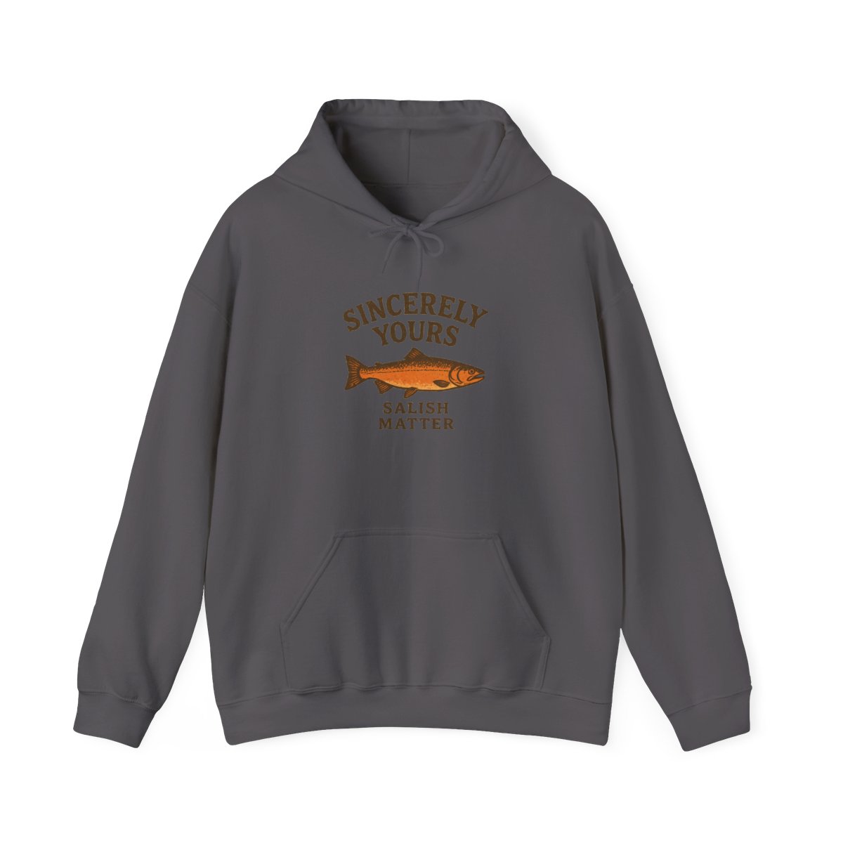 Sincerely Yours Salish Matter PNW Heritage Minimalist Pullover Hoodie - alternate angle 4, merchandise
