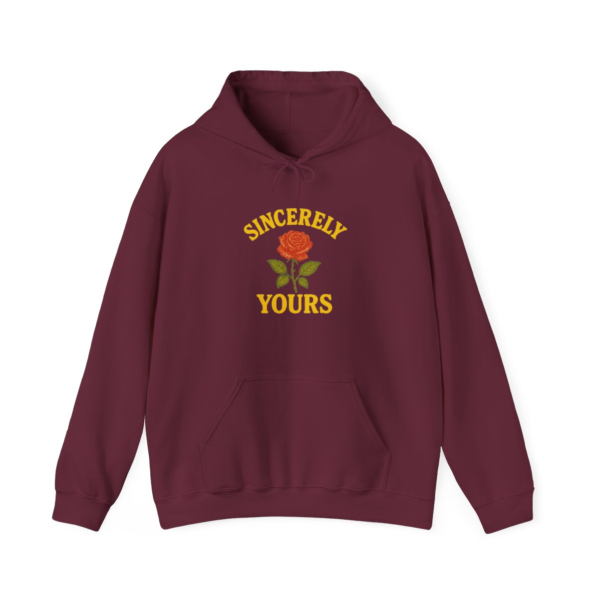 Salish Matter Sincerely Yours Witty Yellow Hoodie - alternate angle 5, merchandise