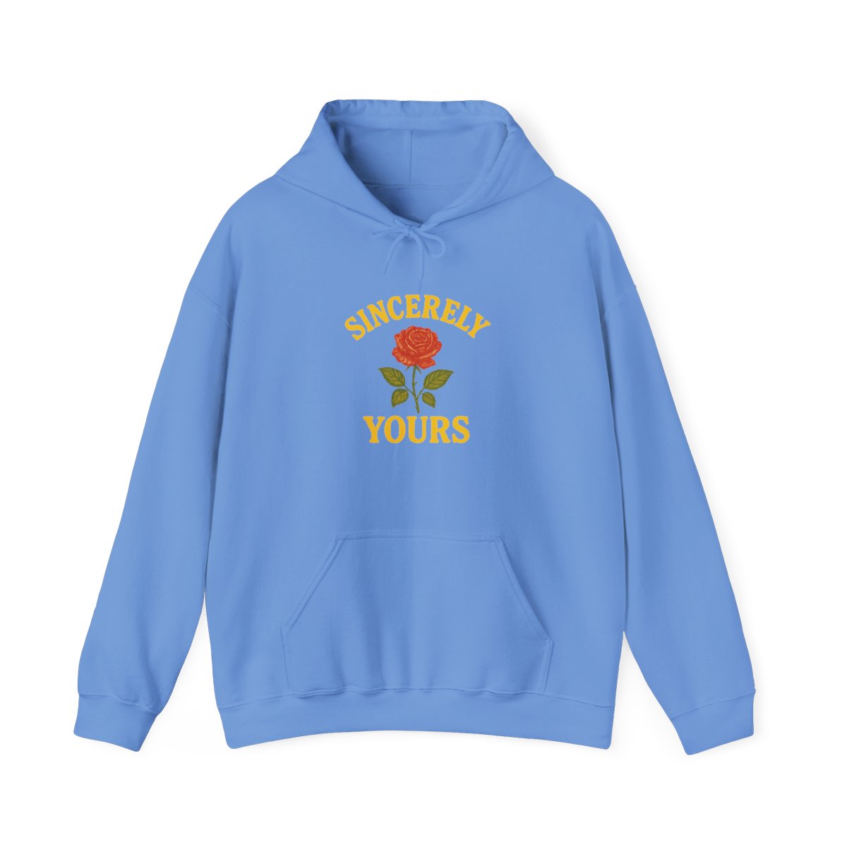Salish Matter Sincerely Yours Witty Yellow Hoodie - alternate angle 2, merchandise