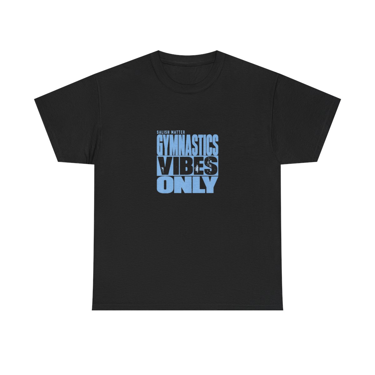 Gymnastics Vibes Only Salish Matter Unisex Tee - alternate angle 2, merchandise