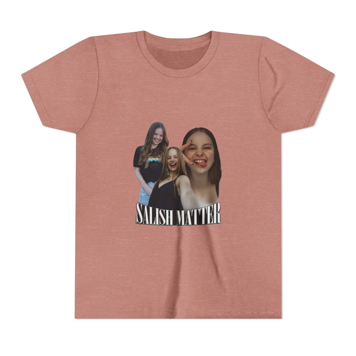 Salish Matter Retro Graphic Tee for Kids - alternate angle 3, merchandise