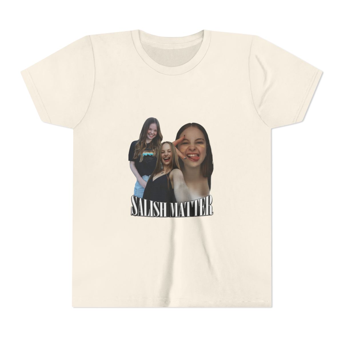 Salish Matter Retro Graphic Tee for Kids - alternate angle 4, merchandise