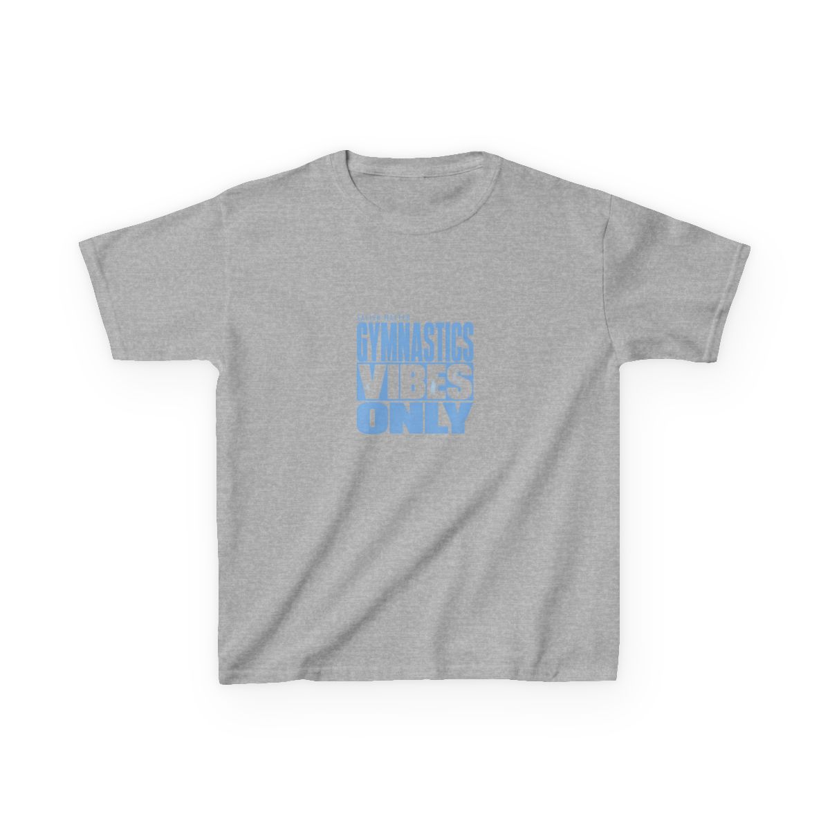 Gymnastics Vibes Only Salish Matter Unisex Kids Tee - alternate angle 3, merchandise