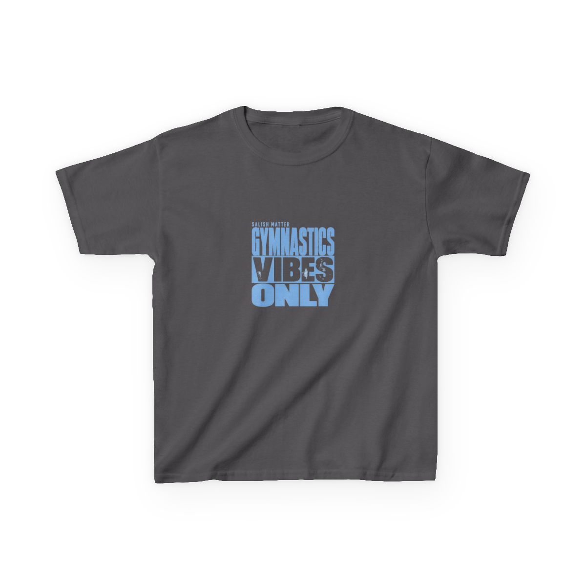 Gymnastics Vibes Only Salish Matter Unisex Kids Tee - alternate angle 4, merchandise