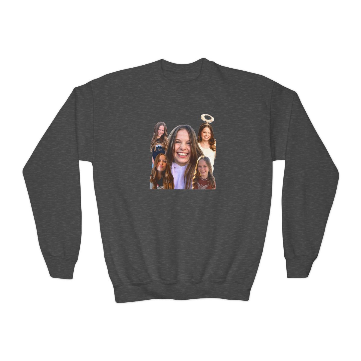 Salish Matter Retro Sweatshirt for Kids - alternate angle 5, merchandise