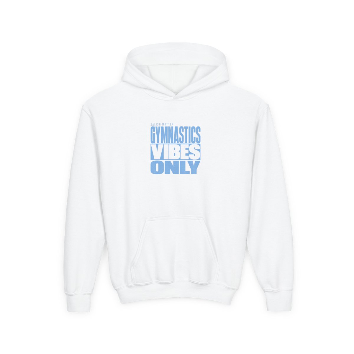Salish Matter "Gymnastics Vibes Only" Hoodie for Kids - alternate angle 2, merchandise