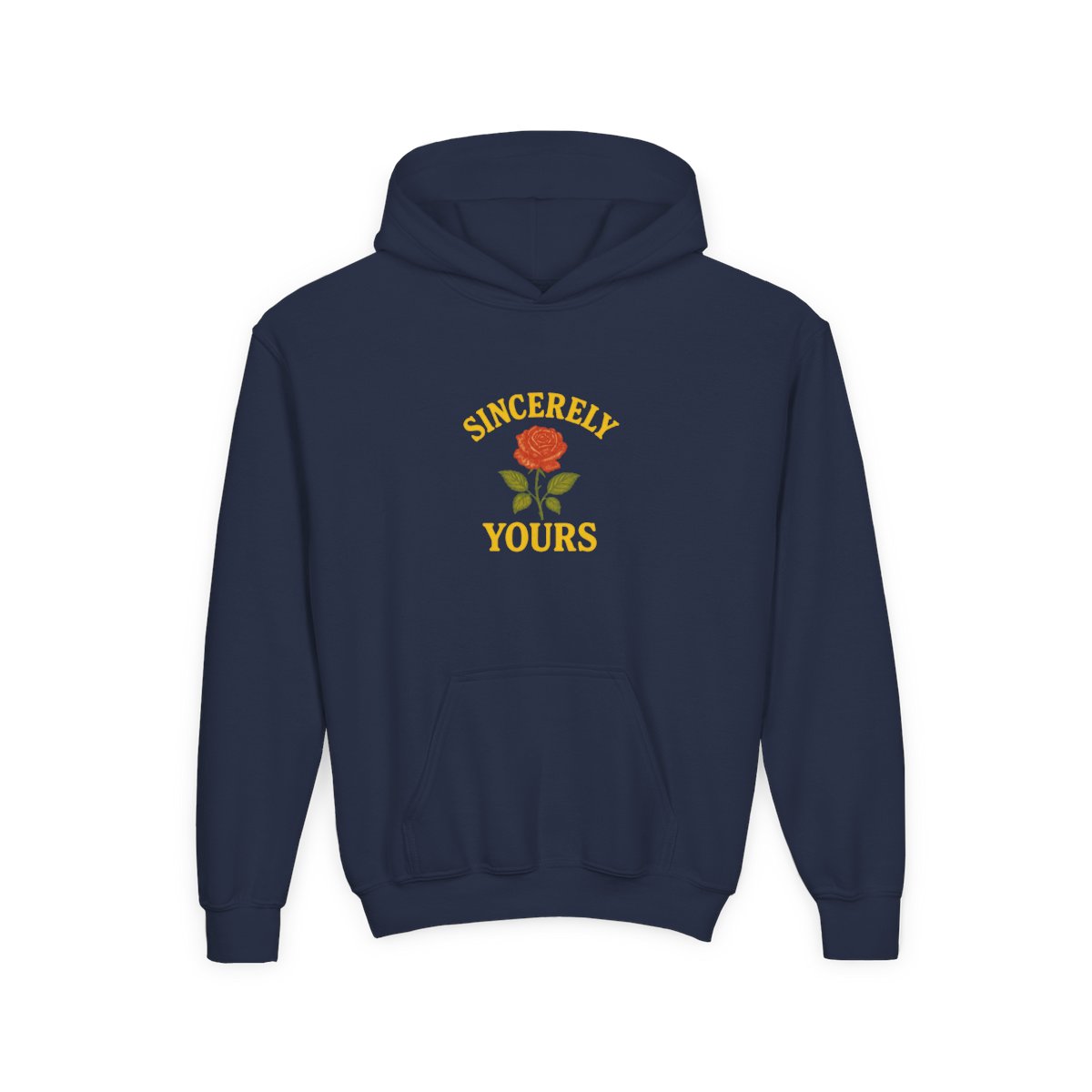 Salish Matter Sincerely Yours Witty Yellow Hoodie for Kids